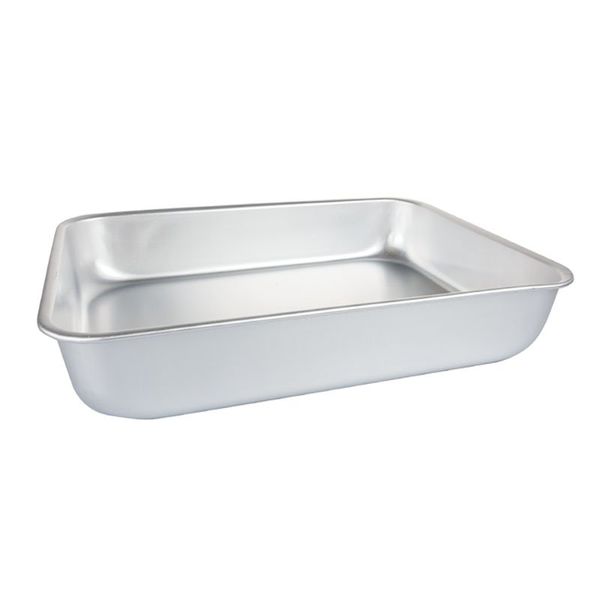 Bulk Pack x 1 Bakeware Aluminium Square 34x25x6cm