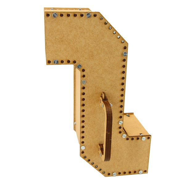 Brain Boltz - Bolted Structural Kits - Periscope - Do it Yourself - 55 Pieces