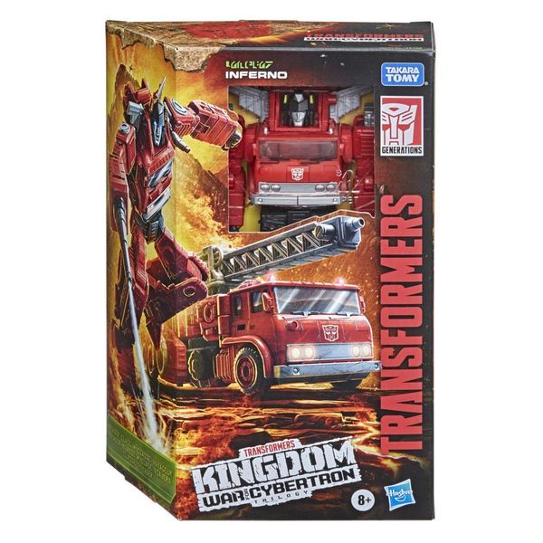 Transformers Kingdom Voyager WFC-K19 Inferno Action Figure 79241