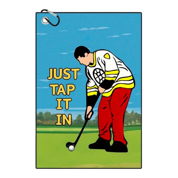 Golf Towel - JUST TAP IT IN