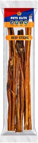 Pets Elite Beef Sticks Bulk Pack Natural Dog Chew Treats For Dental