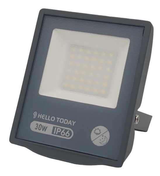 Hello Today Day Night Sensor LED Flood Light 30W