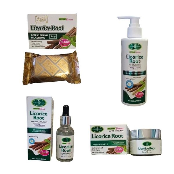 Licorice Root Beauty Combo of 4 Products