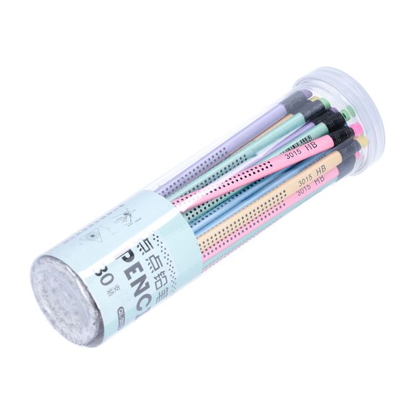 Colorful HB Pencils for Kids Writing Drawing Tools