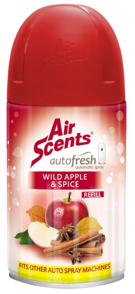 Shield Airscents Automatic Spray Refill Wild Apple &amp; Spice 250ml
