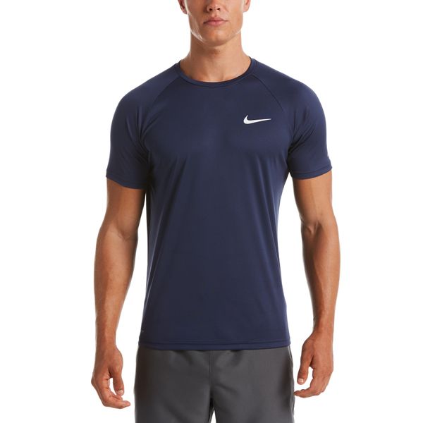 Nike Swim Men's Essential Sport Style Short Sleeve Hydroguard