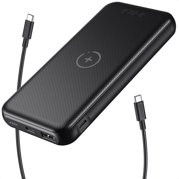 CHOETECH Wireless Power Bank Qi Portable Charger