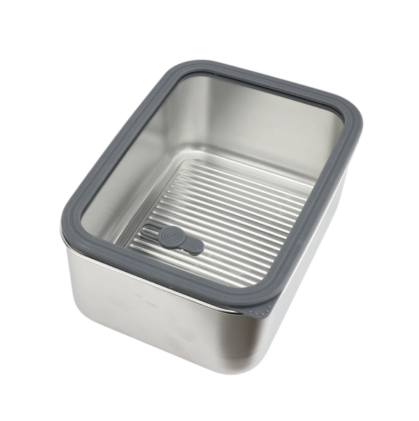 Premium Stainless Steel Food Storage Container - 1.6L