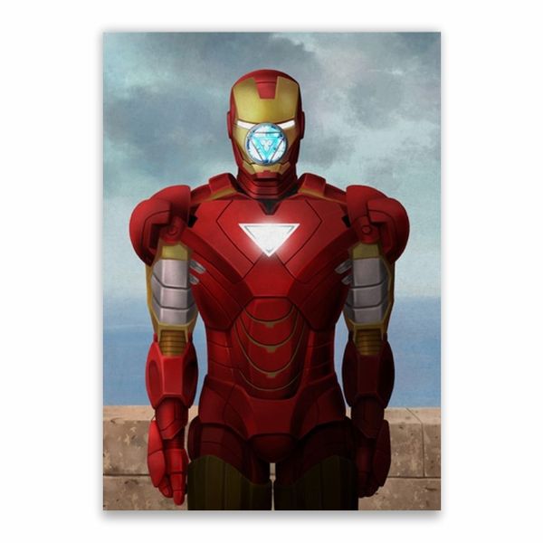 Iron Man Heart Poster - A1