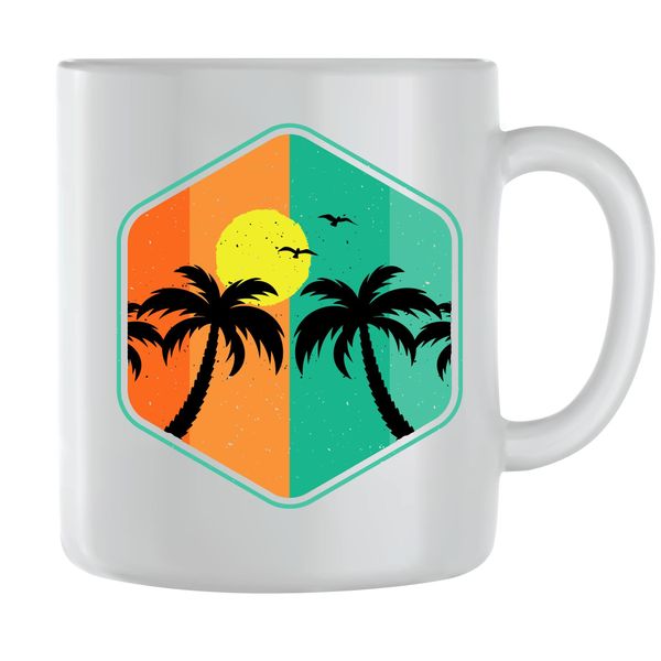 Two Sides Coffee Mugs for Men Women Trendy Surfing Graphic Cups Present 095