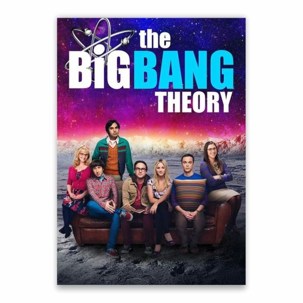 The Big Bang Theory Moon Poster - A1