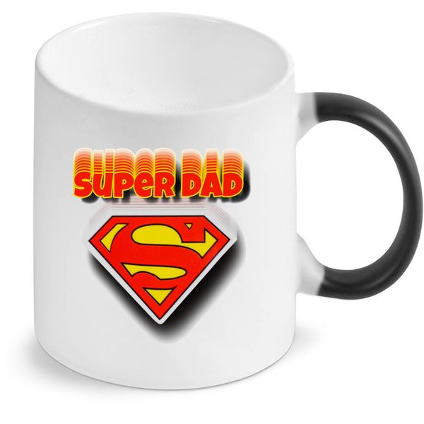Superhero Dad Birthday Christmas Father's Day Gift Magic Coffee Mug