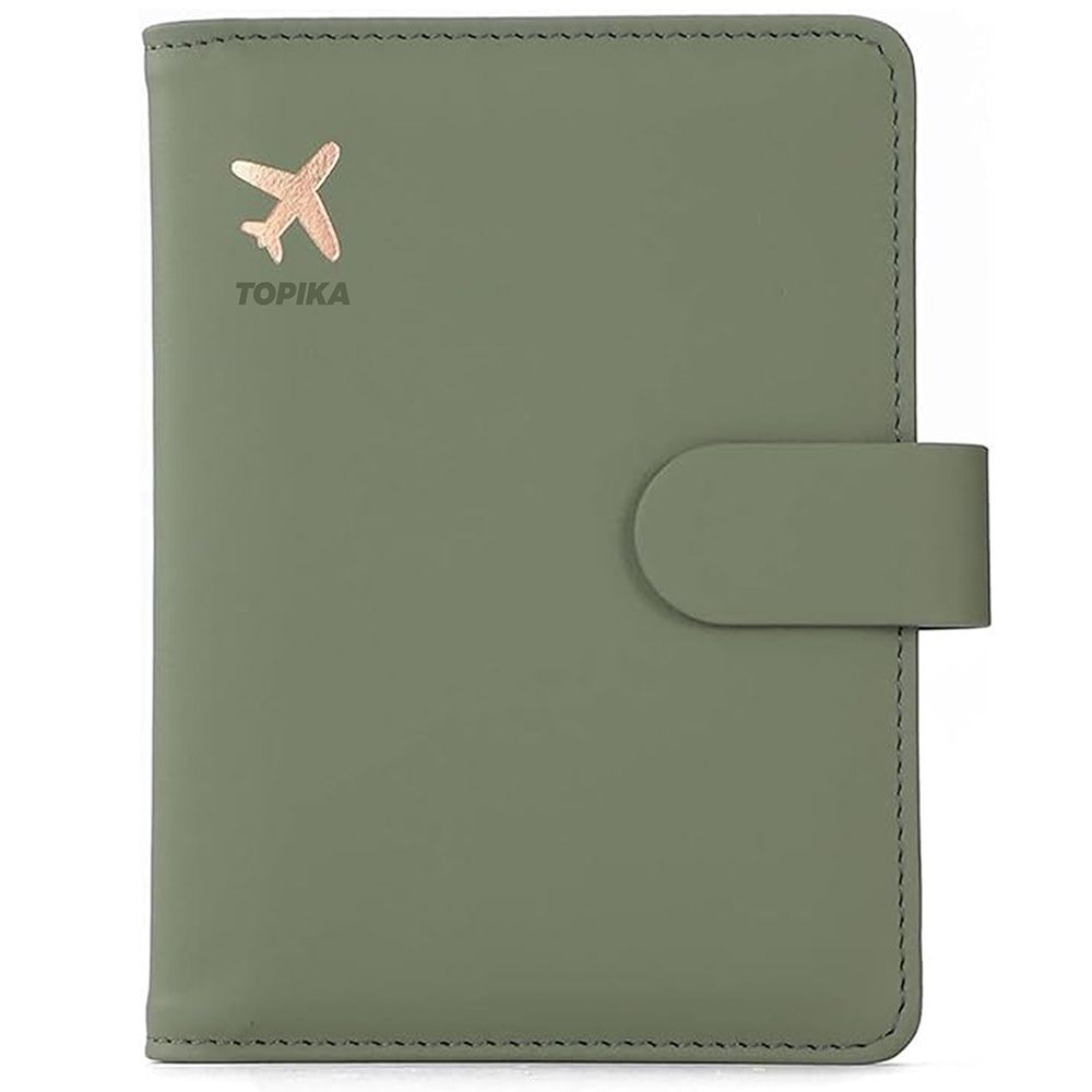 Topika RFID Passport Holder Wallet with Card Slot