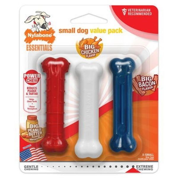 Nylabone Small Dog Value Pack - X Small
