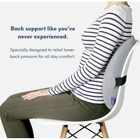 Office chair pillow for back online pain