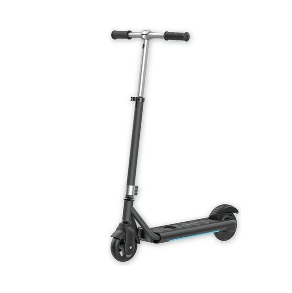 Kids Electric Scooter with Lights, Bluetooth &amp; Adjustable Handlebar