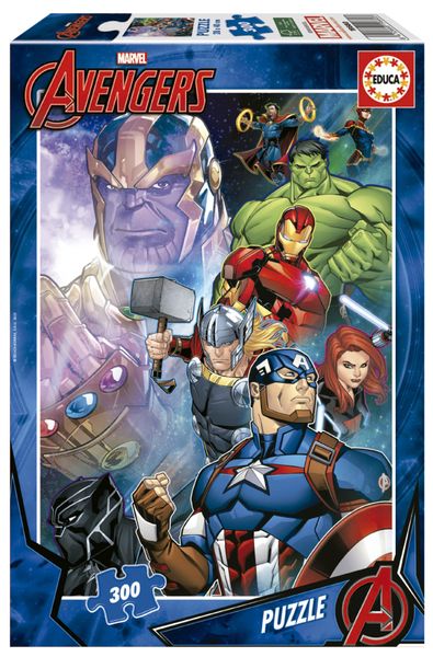 Educa Avengers 1 x 300 Piece Cardboard Puzzle