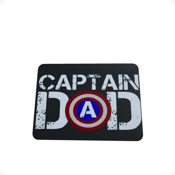 Captain Dad - Mouse Pad