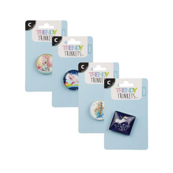 Trendy Trinkets- Mystical Crystal Magnets