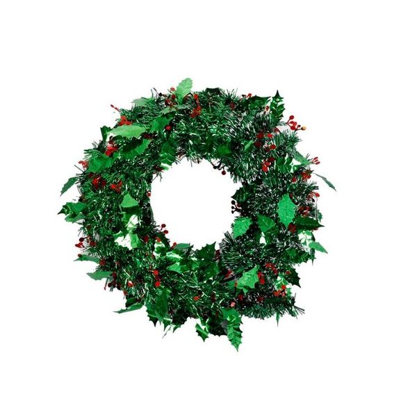 Xmas Decorative Green Tinsel