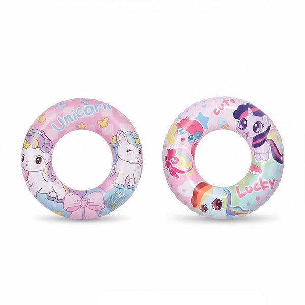 Unicorn &amp; Little Pony Kids Pool Tubes - 2 Piece 66cm