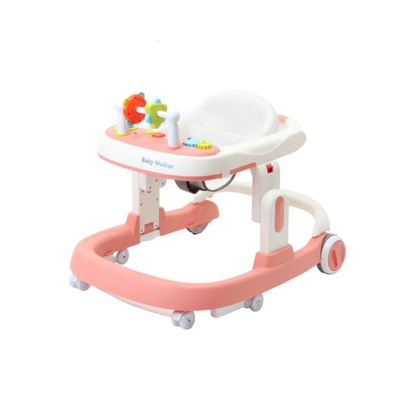 Multifunction 3 In 1 Adjustable Height Anti-Rollover Sit-To-Stand-Pink