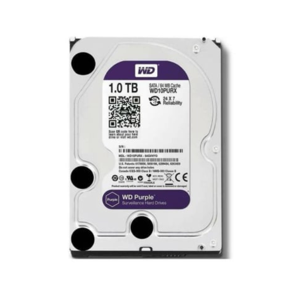 1TB WD Purple Surveillance Hardrive