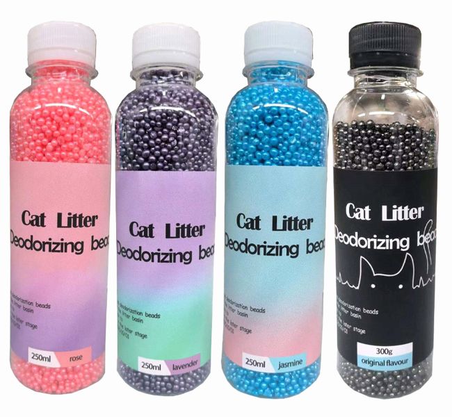 4 Piece Cat Litter Freshener Beads