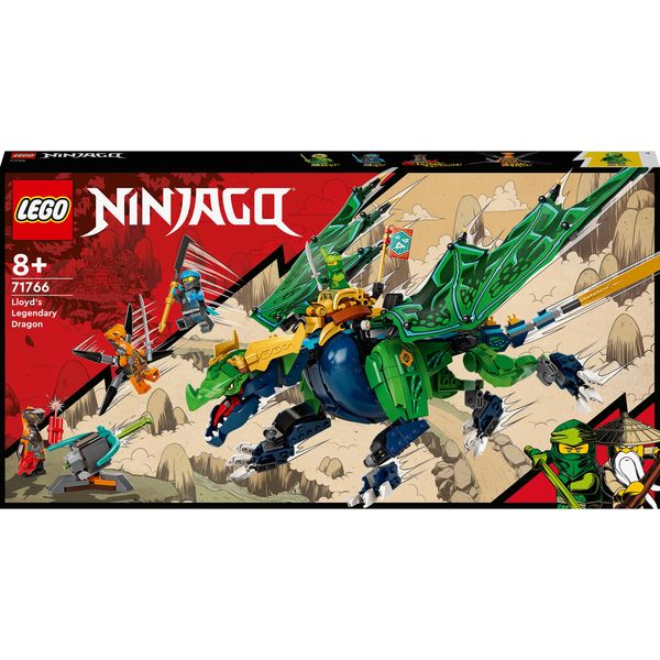 LEGO® NINJAGO® Lloyd’s Legendary Dragon 71766 Building Toy Set (747 Pieces)