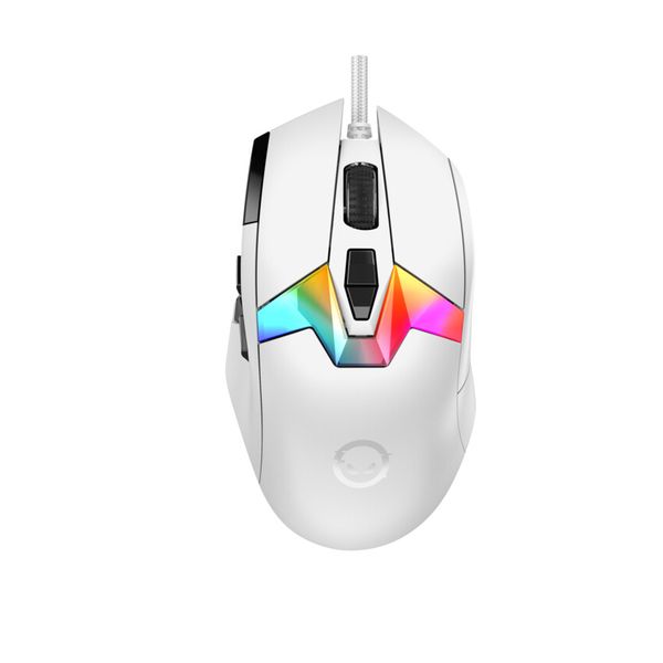 Lorgar Msp80 Wired Pro Gaming Mouse White