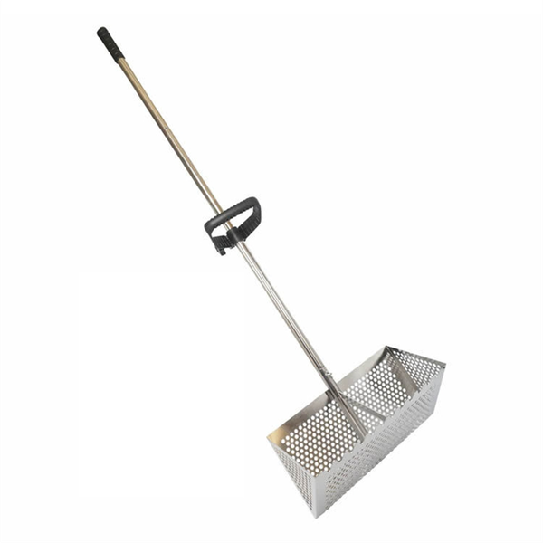 Beach Sand Flea Rake, Beach Net Scoop Stainless steel sand screen
