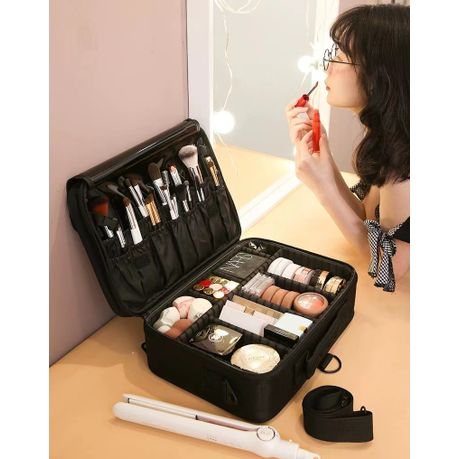 Makeup outlet traveling portable box