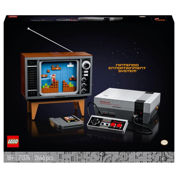 LEGO® Super Mario™ Nintendo Entertainment System™ 71374 NES Building Toy Set (2,646 Pieces)