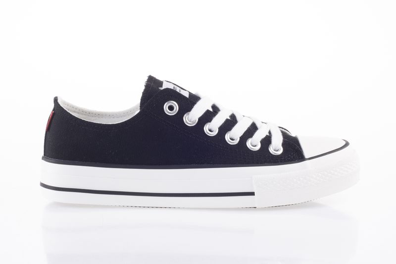 Cut Corta Canvas Sneakers-Black image