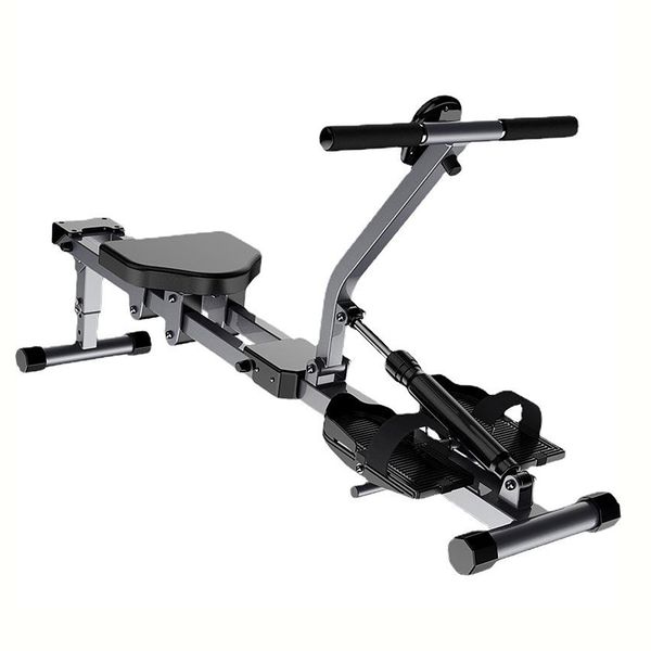 Hydraulic Rowing Machine, Foldable Full Body Workout Rower with LCD Monitor