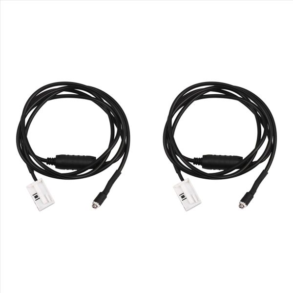 Car Aux Cable with Resistor 1 5M 12 Pin Compatible with BMW E60 E61 E63