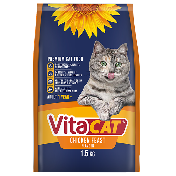 VitaCat Adult Cat food Chicken Feast 1.5kg