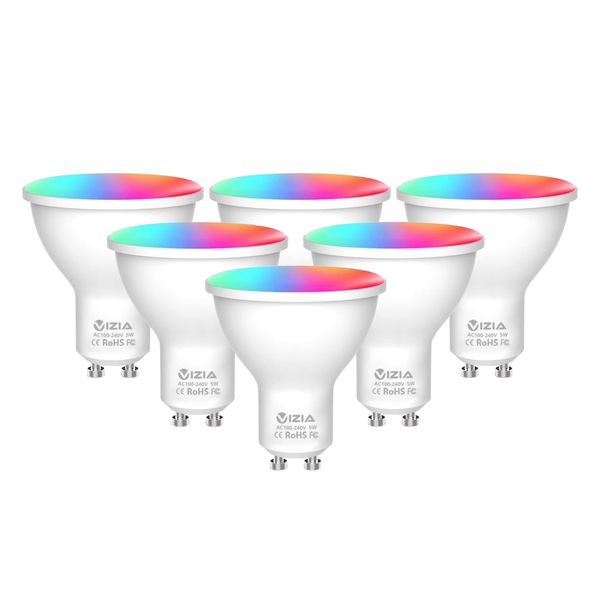Vizia GU10 Smart LED Down Light WiFi Amazon Alexa, Google Home 6PK