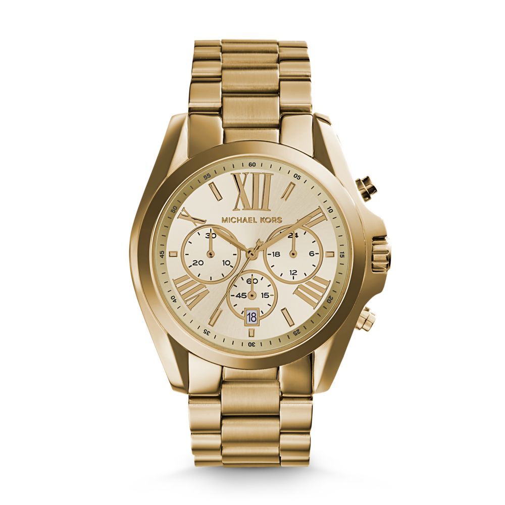 Michael Kors Bradshaw Gold Womens Stainless Steel Watch-MK5605 | Shop ...