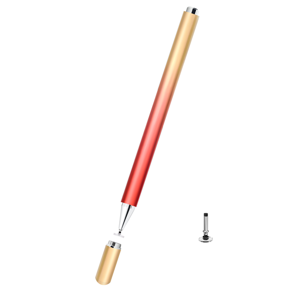 Sideswipe Clear Disc Red Metallic Stylus image