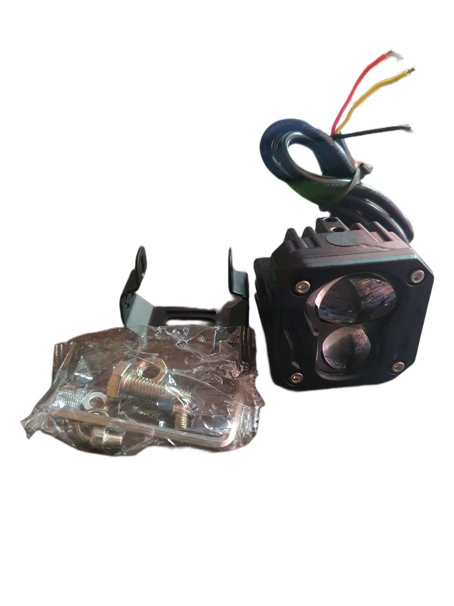 Car/Motorcycle Laser Spotlight Yellow/White 80W 12000Lm 1 Piece