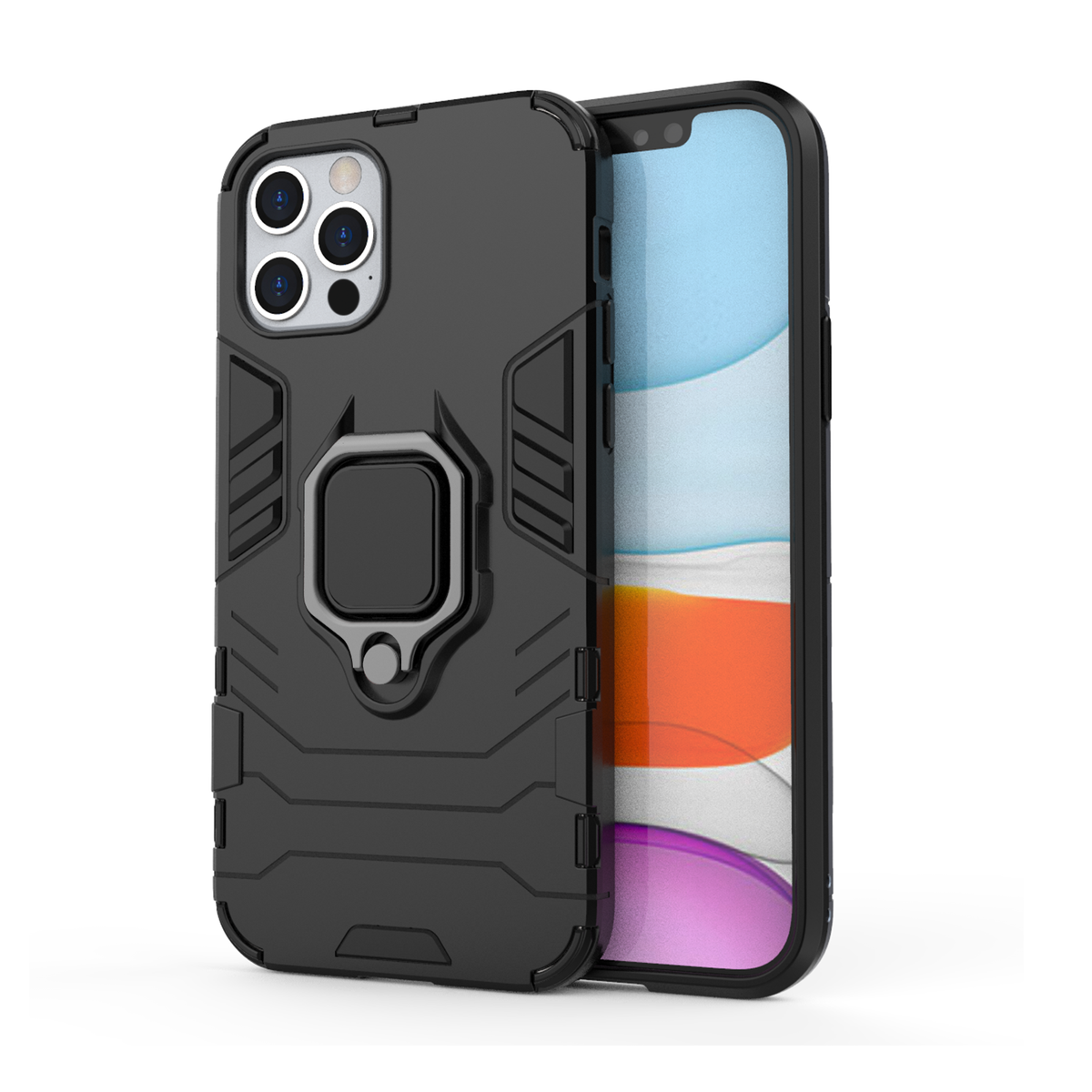 Gadget Mafia Cover for iPhone 12 Pro Max - Shockproof Panther Stand ...