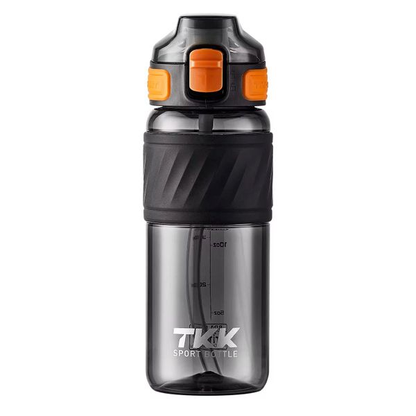 TKK 600ml Tritan Sports Water Bottle - BPA Free Leakproof Bottle - GC