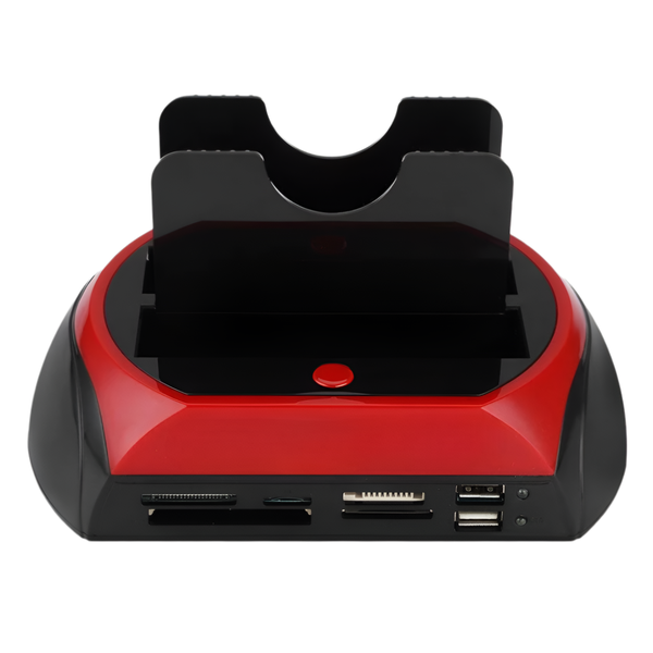 All-in-One Multifunctional SATA &amp; IDE Dual USB HDD Docking Station
