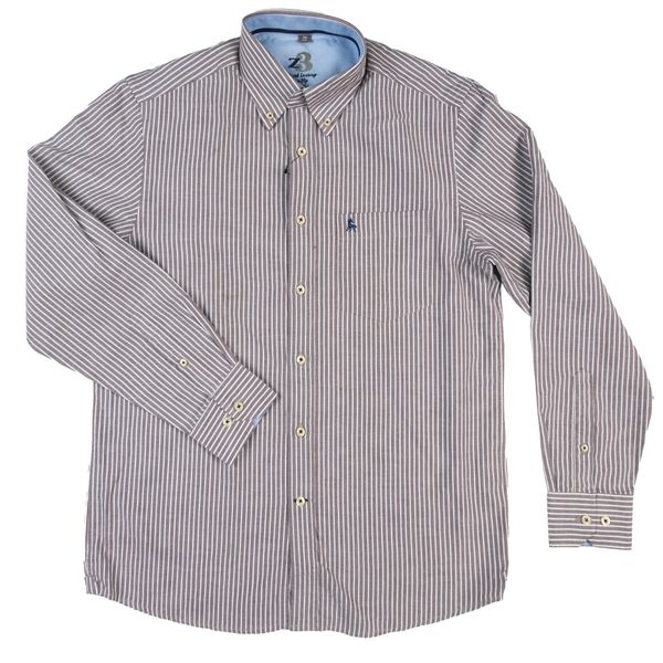 Z3 - Men's Comet Stripped Long Sleeve Cotton Shirt
