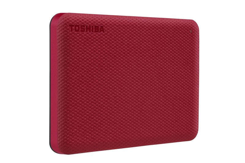 Toshiba Canvio Advance 2TB External Hard Drive - RED