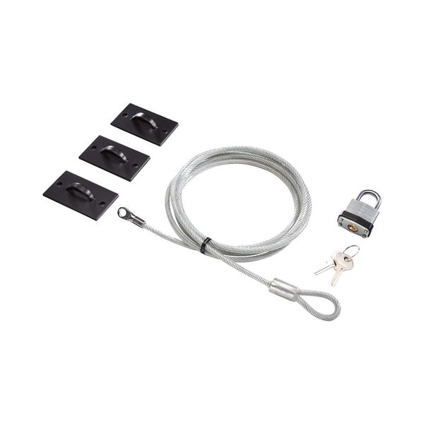 Computer Security Kit 2m steel-coated cable for home or office use
