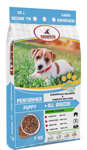 Enerpets - Performer Puppy 7kg Dry Dog Food