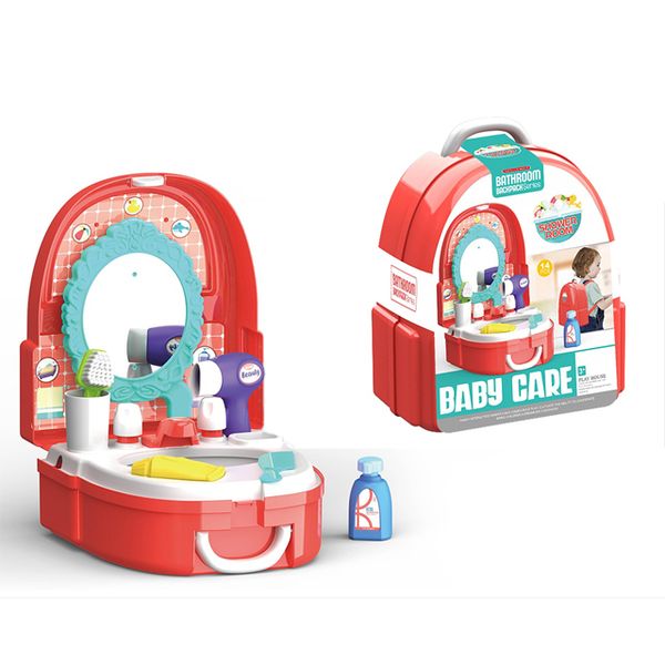 Baby Care Backpack Play Toy Set