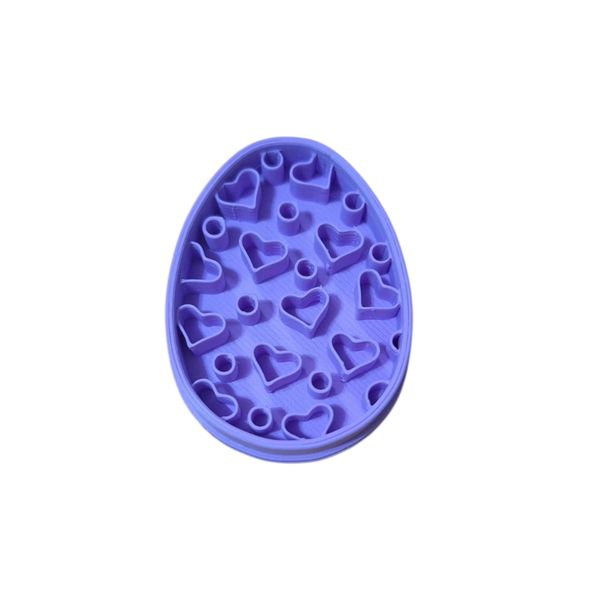 Hubbe Cookie Cutter - Easter Egg with Hearts